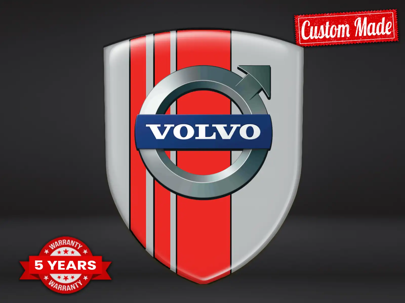 Volvo Domed Emblem Performance Max Stylish Pro Durable
